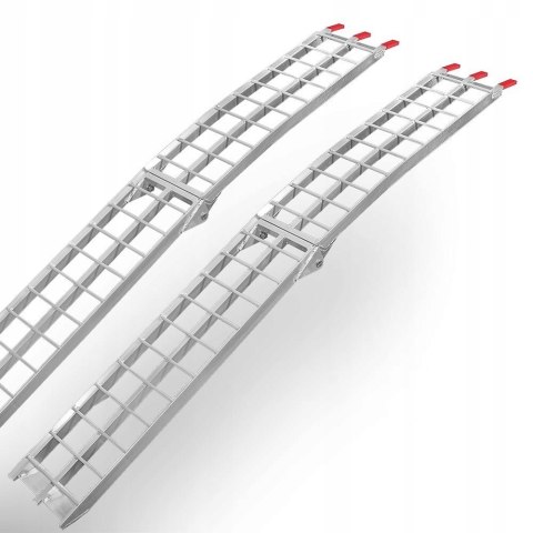 Rampa ALU 680kg Najazd Podjazd Szyny Rampy 228cm