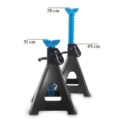 Kobyłki Podpory Samochodowe Warsztatowe 12T ProLine 2 sztuki 2x 12000kg