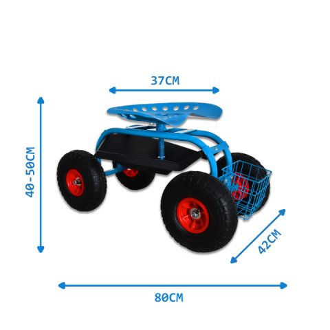 Wózek siedzisko ogrodowe do prac ogrodowych
