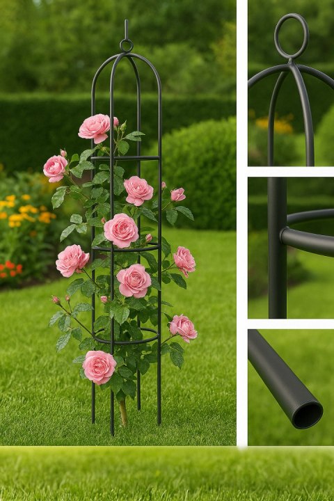 Metalowa pergola ogrodowa wspornik na róże 195cm Metalowa pergola ogrodowa wspornik na róże 195cm