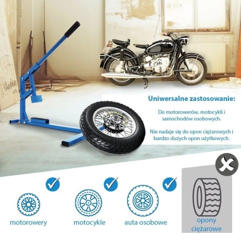 Mechaniczna montownica montażownica do opon