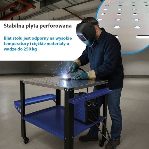 Mobilny stół spawalniczy warsztatowy roboczy