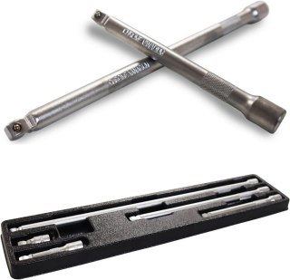 Przedłużki nasadowe do grzechotek kluczy 3/8" 40-400 mm