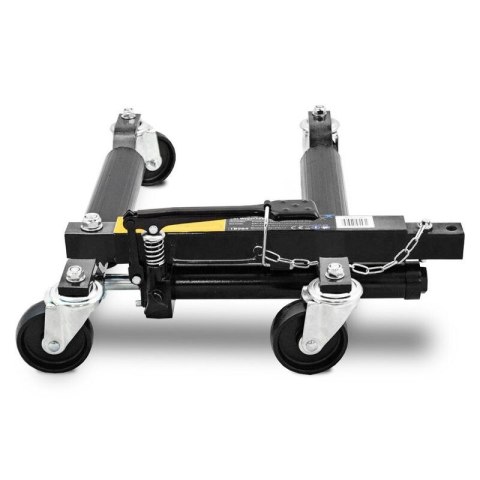 Wózek rolka pod koła z podnośnikiem hydraulicznym 680kg 1 szt. czarny