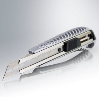 10szt. Nożyk Do Tapet 18mm Aluminiowy Łamane Ostrze