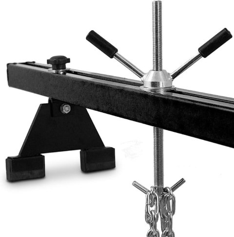 Belka mostek do podwieszania silnika skrzyni biegów do 500 kg czarna