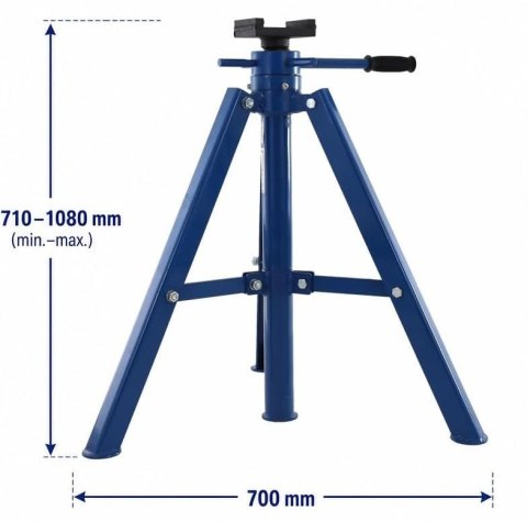 Kobyłka podpora stalowa regulowana 71-108cm 12T 12000kg
