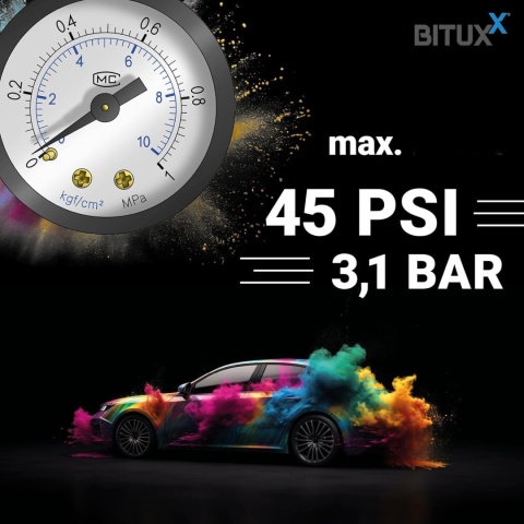 Pistolet do malowania natryskowego ze zbiornikiem ciśnieniowym 8L