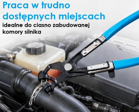 SZCZYPCE DO OPASEK ZACISKOWYCH ZESTAW 11 ELEMENTÓW