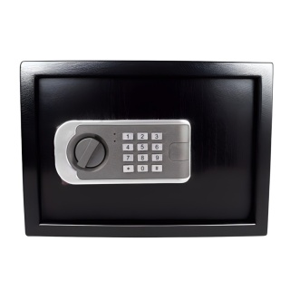 Sejf biurowy domowy czarny na kod szyfrowy