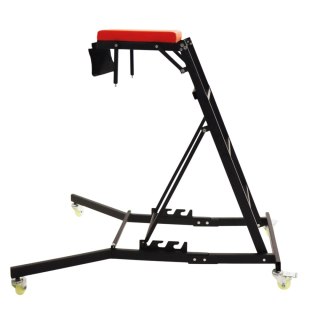 Stołek warsztatowy platforma montażowa robocza regulowana wysokość kąt 200kg