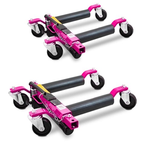 Wózek Manewrowy Hydrauliczny 680 kg Podnośnik Pod Koła Samochodu 4 szt.