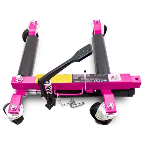 Wózek Manewrowy Hydrauliczny 680 kg Podnośnik Pod Koła Samochodu 4 szt.