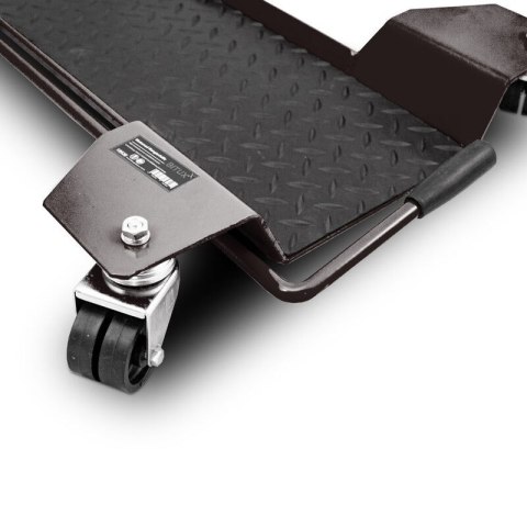 Wózek podest manewrowy do motocykli 200kg czarny