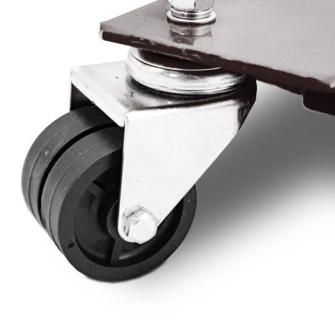 Wózek podest manewrowy do motocykli 200kg czarny