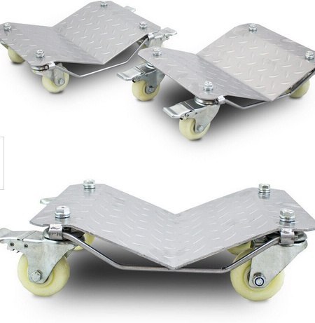 Wózki rolki manewrowe samochodowe 2x 680kg