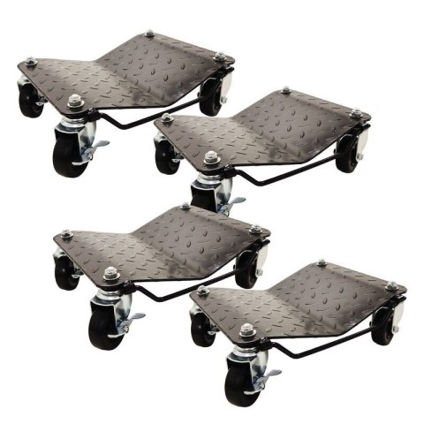 Wózki rolki manewrowe samochodowe 4x 680kg