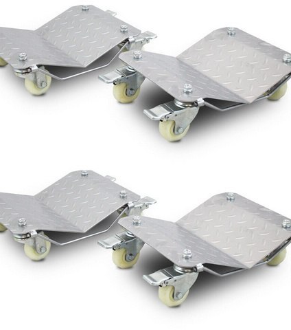 Wózki rolki manewrowe samochodowe 4x 680kg