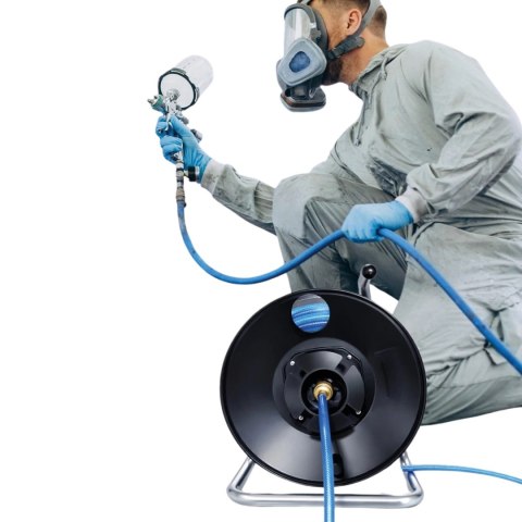 Zwijacz Wąż Pneumatyczny 20m Bęben 15bar 1/4" Kompresor