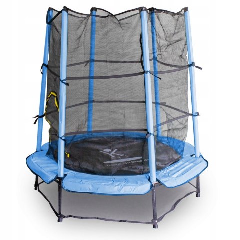 Trampolina dla dzieci 140cm czerwona