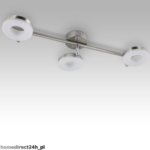 Lampa LED 3x LED RING pierścienie potrójna sufitowa